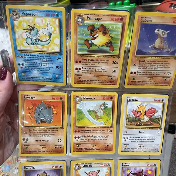 Pokémon Jungle Collection 1999 Set: Generation 1 Pokémon